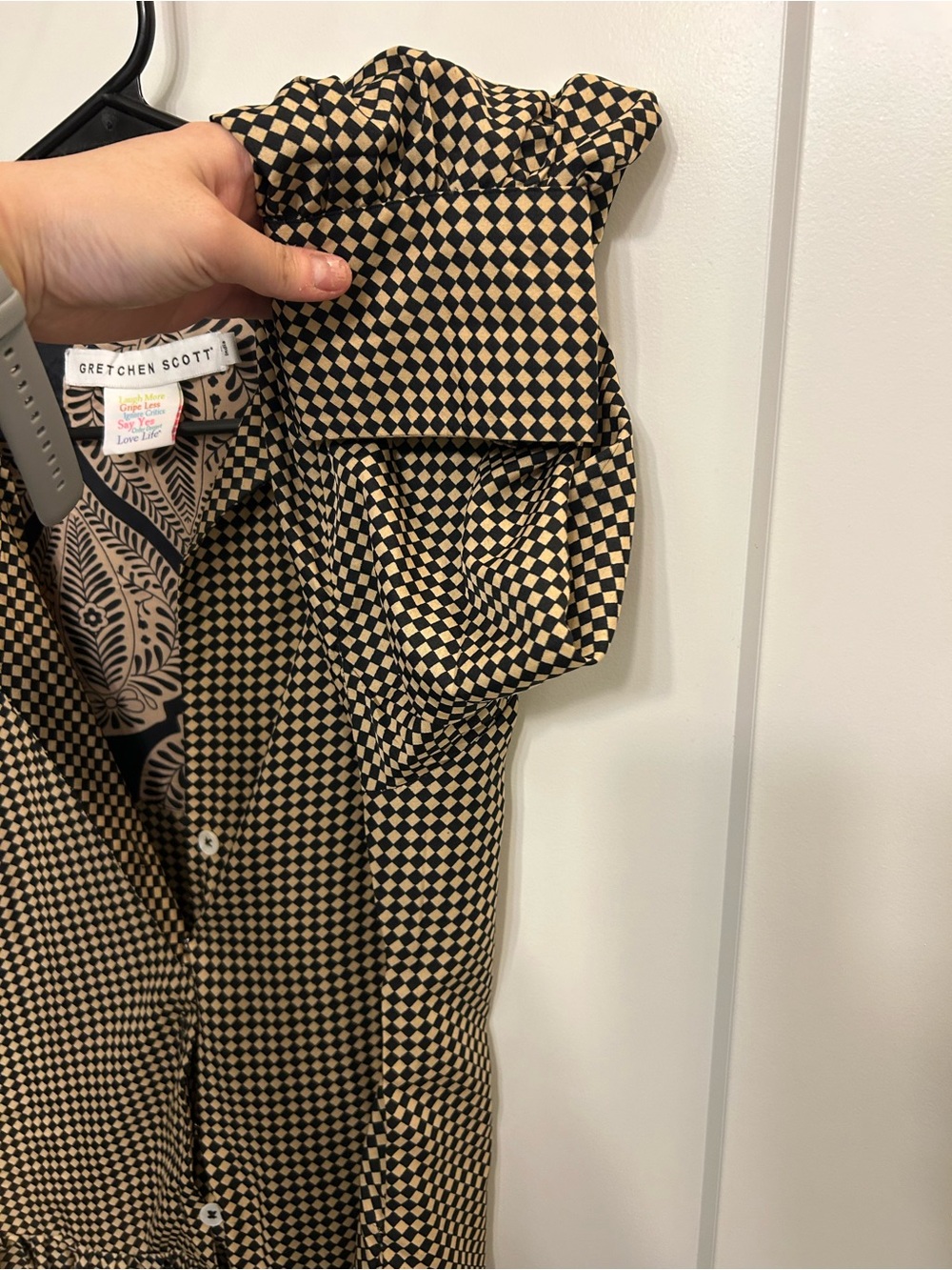 Gretchen Scott So Sweet Dress in Checkmate - Picture 5 of 12